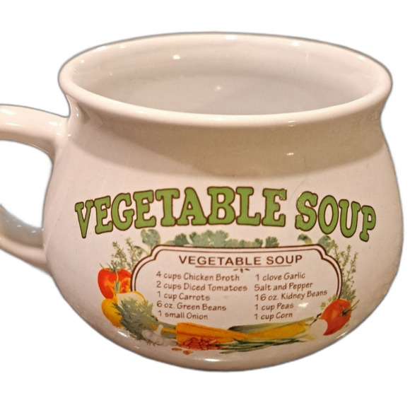 Vegetable Soup mug cup bowl from D.D.J. Inc. - Picture 6 of 9